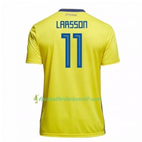 Fußballtrikots Schweden Larsson 11 WM 2018 Heimtrikotsatz kaufen